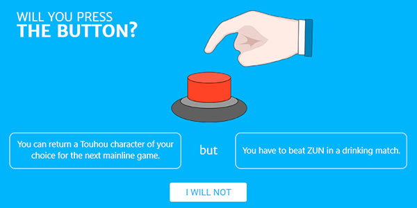WILL YOU PRESS THE BUTTON ™ » FREE GAME at gameplaymania.com