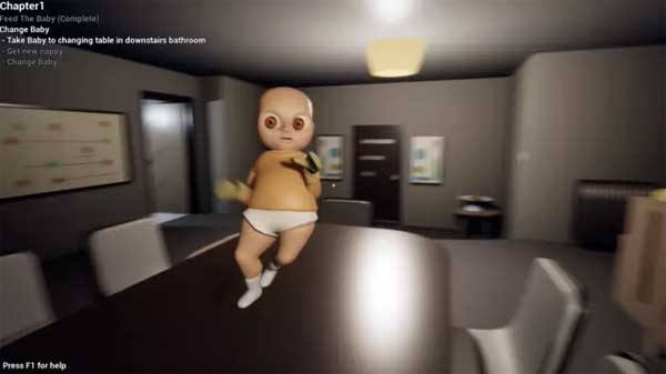 THE BABY IN YELLOW HORROR GAME jogo online gratuito em