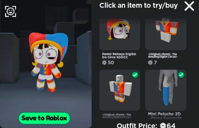 Play free Online THE AMAZING DIGITAL CIRCUS (Roblox Game)