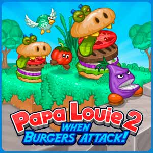 Papa Louie 2 When Burgers Attack 1.0 - Free Virtual Worlds Game for Chrome  - Crx4Chrome