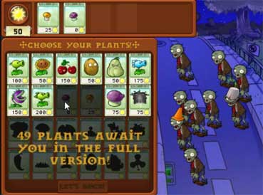 Image Plants vs. Zombies